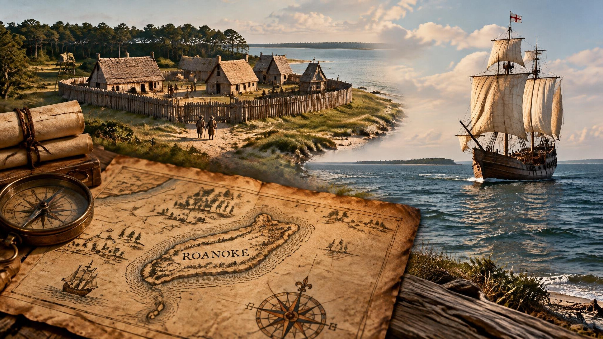 roanoke island historical site