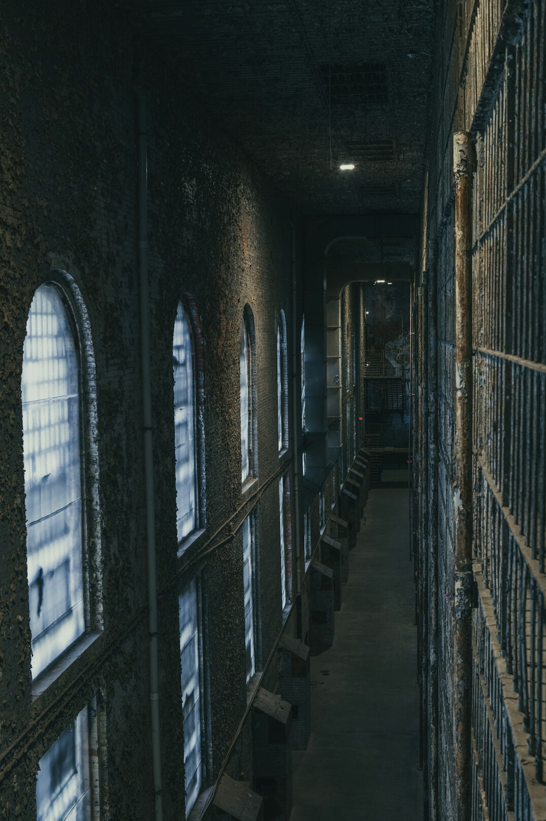 prison cell interior